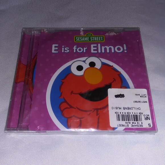 Sesame Street E is for Elmo Children's Music CD 2018 New - Picture 1 of 3